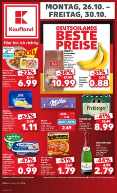 Vorschau von dem Prospekt des Geschäftes Kaufland, gültig ab dem 26.10.2026
