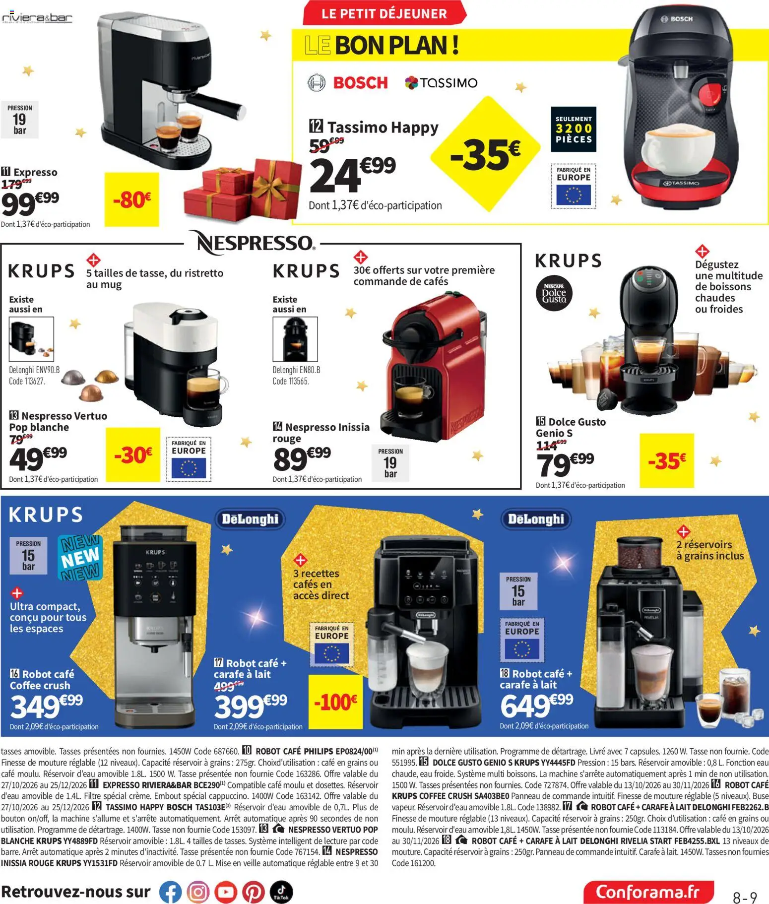 Prévisualisation de Conforama catalogue du magasin Conforama formulaire valide 27/10/2026
