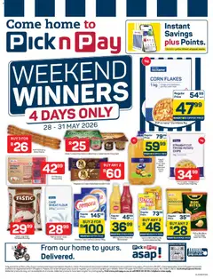 Preview of Pick n Pay flyer valid from 28/05/2026