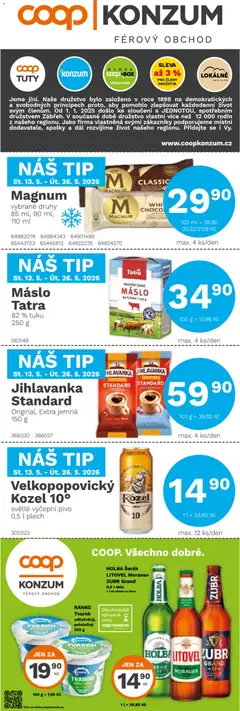 Náhled nabídky: Konzum Konzum leták platný od 13.05.2026