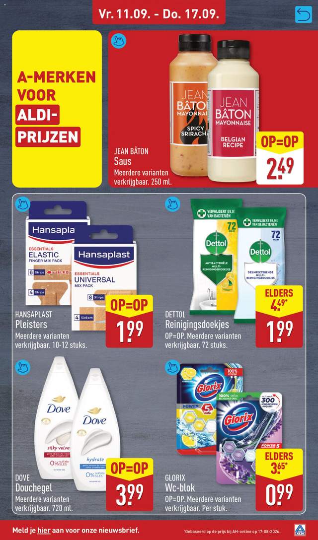 Nieuwe Aldi folder vanaf 07-09