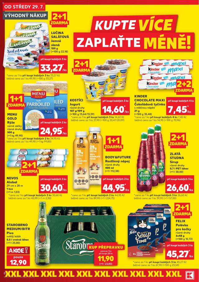 Nový Kaufland leták od 29.07.