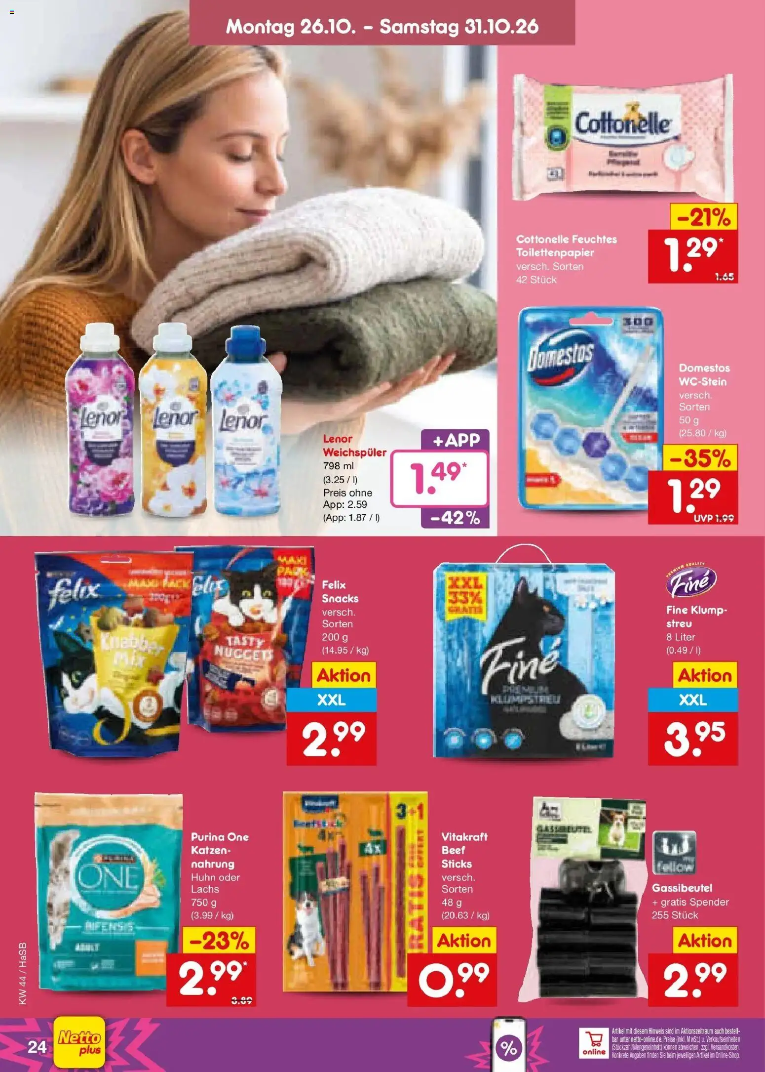 Vorschau von dem Prospekt des Geschäftes Netto Marken-Discount, gültig ab dem 26.10.2026