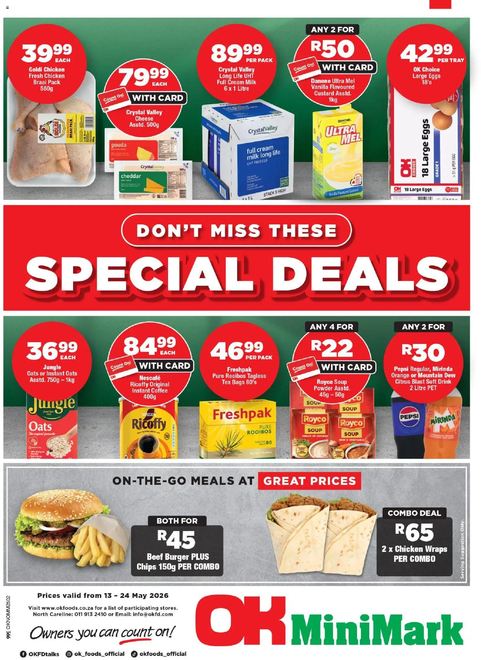 Preview of OK Foods flyer valid from 13/05/2026