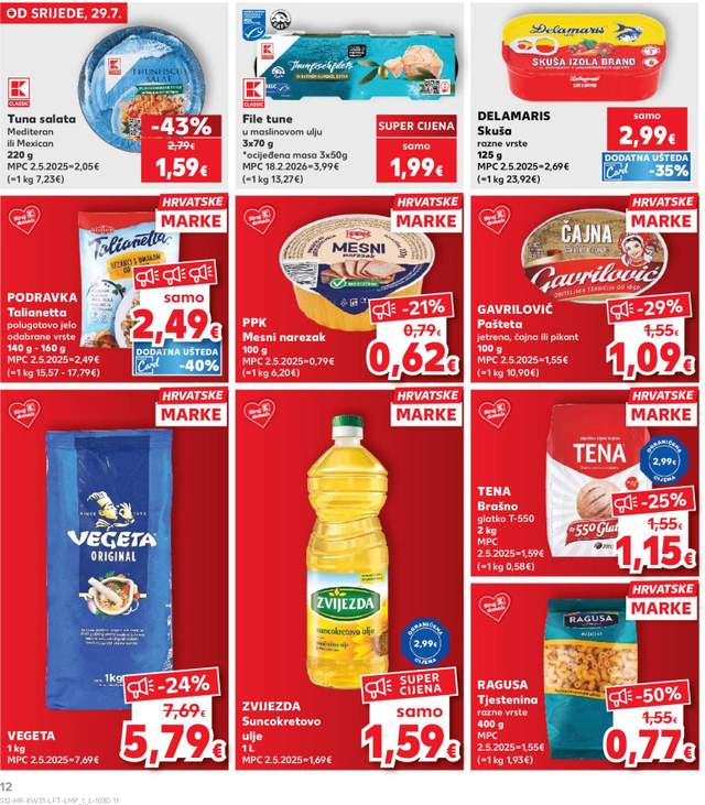 Novi Kaufland katalog od 29.07.