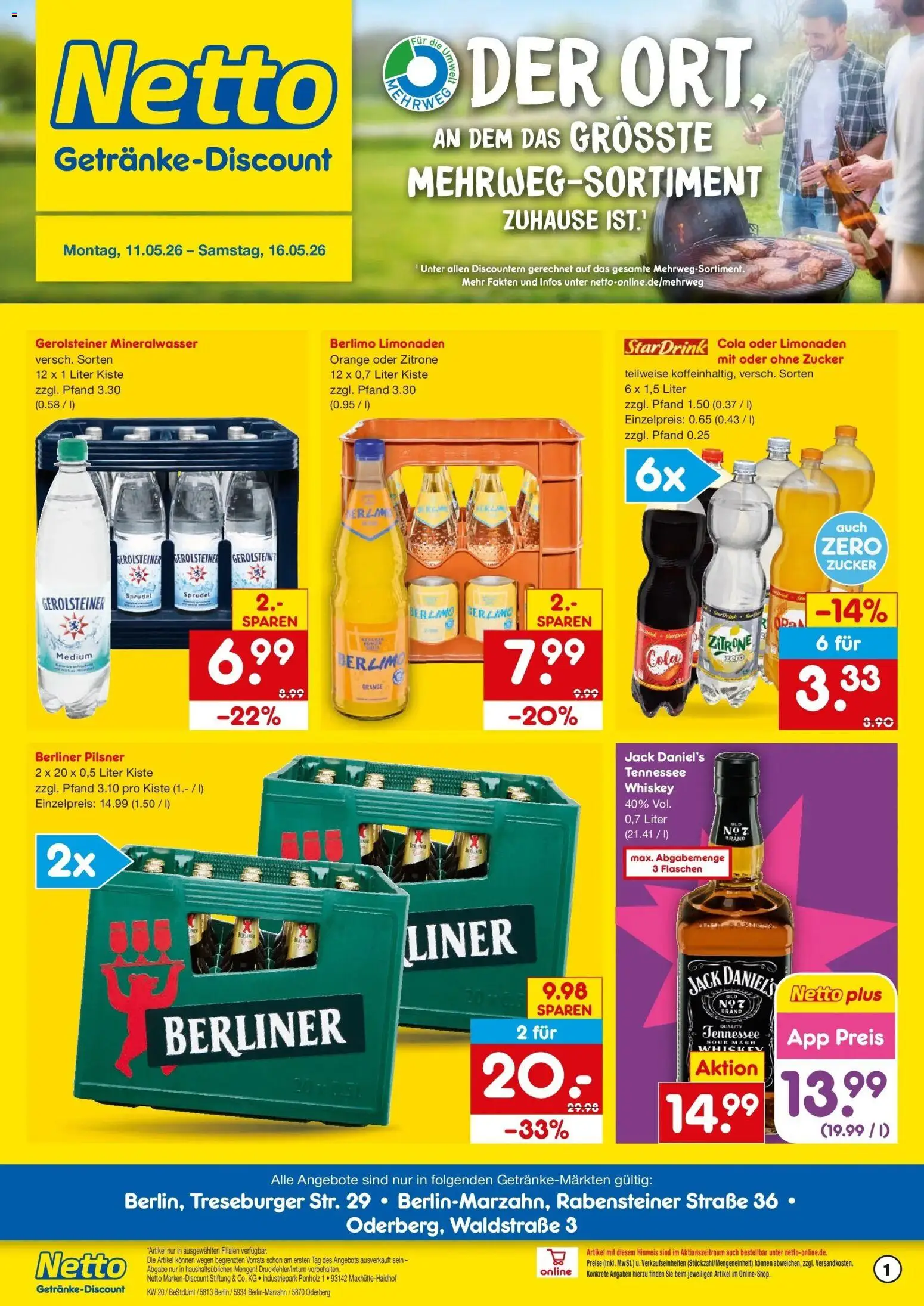 Vorschau von dem Prospekt des Geschäftes Netto Marken-Discount, gültig ab dem 10.05.2026