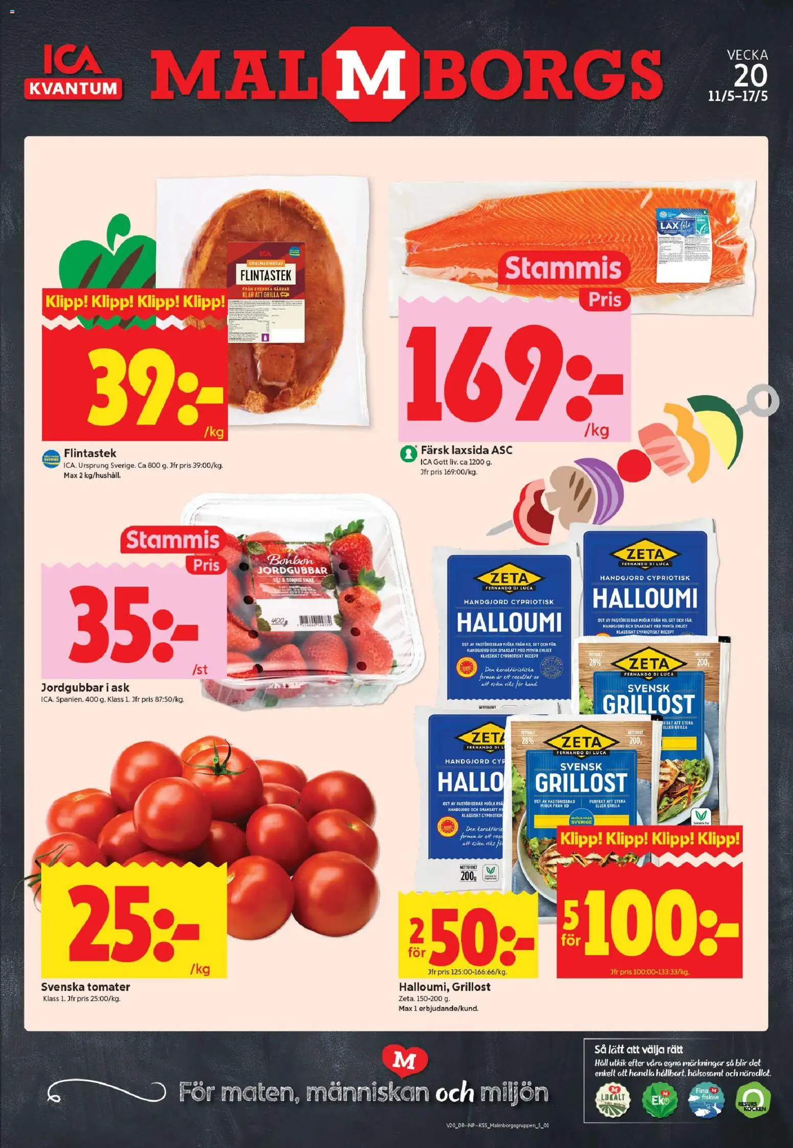 Förhandsgranska reklamblad Malmö från butik ICA Kvantum gäller från 11/05/2026
