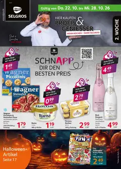 Vorschau von dem Prospekt des Geschäftes Selgros, gültig ab dem 22.10.2026