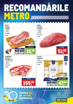 Previzualizarea de cataloage: Metro Metro Catalog valabil de la 05.10.2026