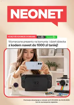 Pogląd gazetki "Neonet promocje" ze sklepu Neonet ważnej od 21.05.2026