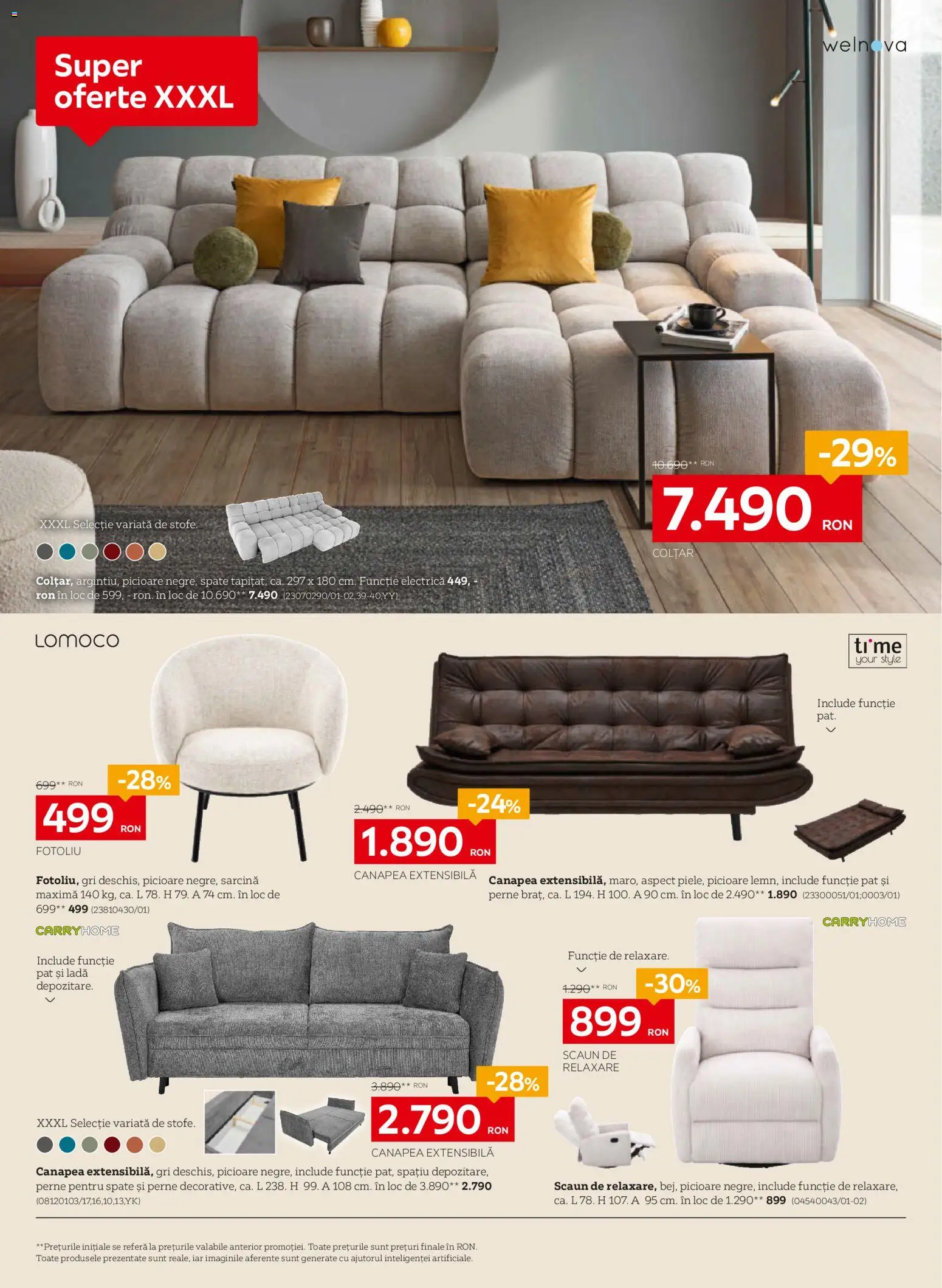 Previzualizarea de cataloage: XXXLutz XXXLutz Catalog valabil de la 07.09.2026