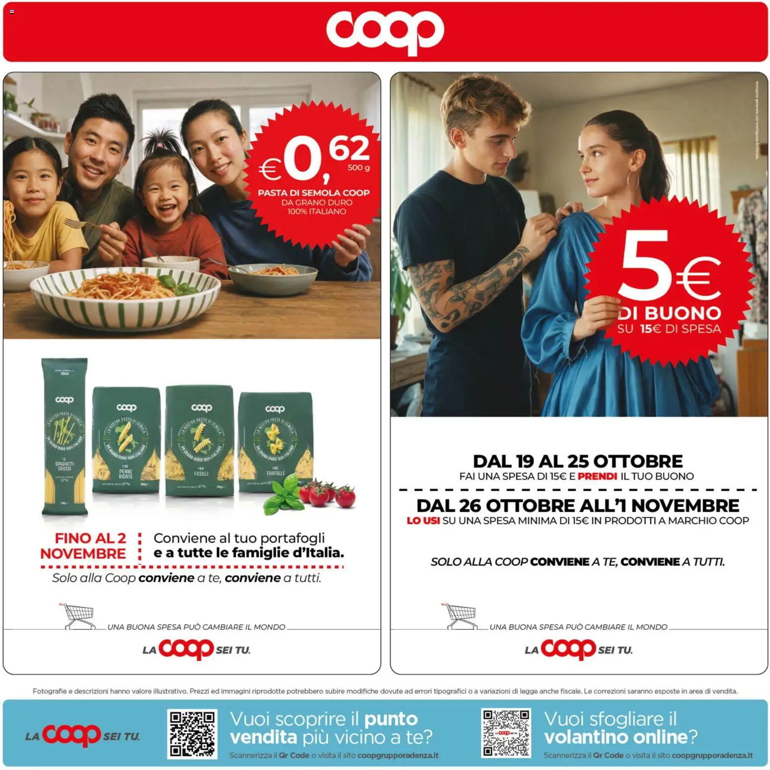 Anteprima dell'opuscolo COOP volantino Ragusa dal negozio COOP valido da 23/10/2026