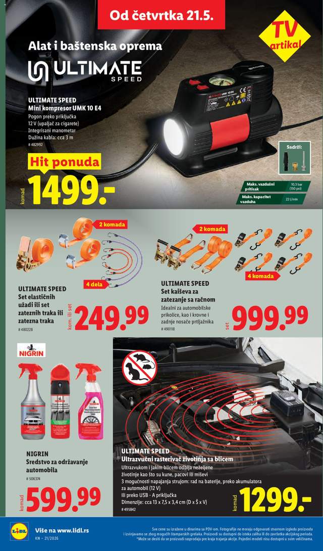 Novi Lidl katalog od 21.05.