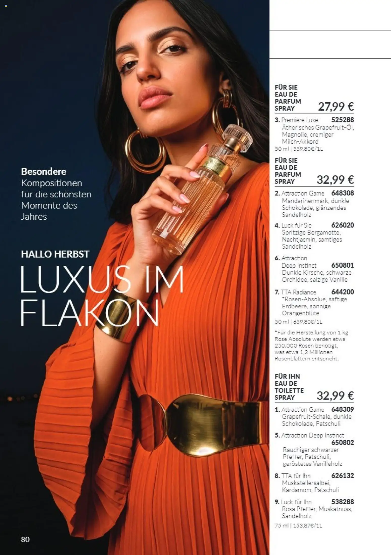 Vorschau von dem Prospekt des Geschäftes Avon, gültig ab dem 01.10.2026 - Toilette, Parfüm, Eau de Toilette, Vanille, Eau de Parfum