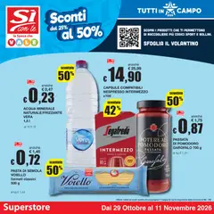 Anteprima dell'opuscolo Sì con Te volantino Superstore dal negozio Sì con Te valido da 29/10/2026