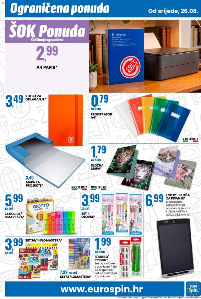 Novi Eurospin katalog od 26.08.