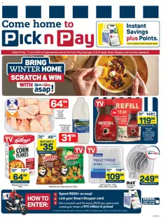 Preview of Pick n Pay flyer valid from 25/05/2026