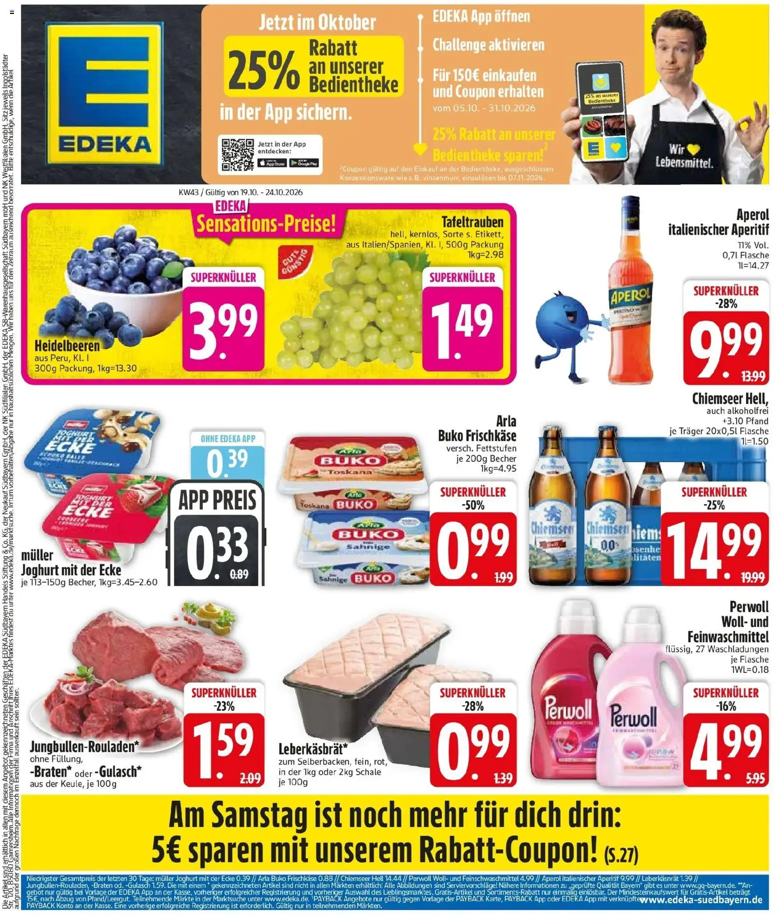 Vorschau von dem Prospekt des Geschäftes Edeka, gültig ab dem 19.10.2026