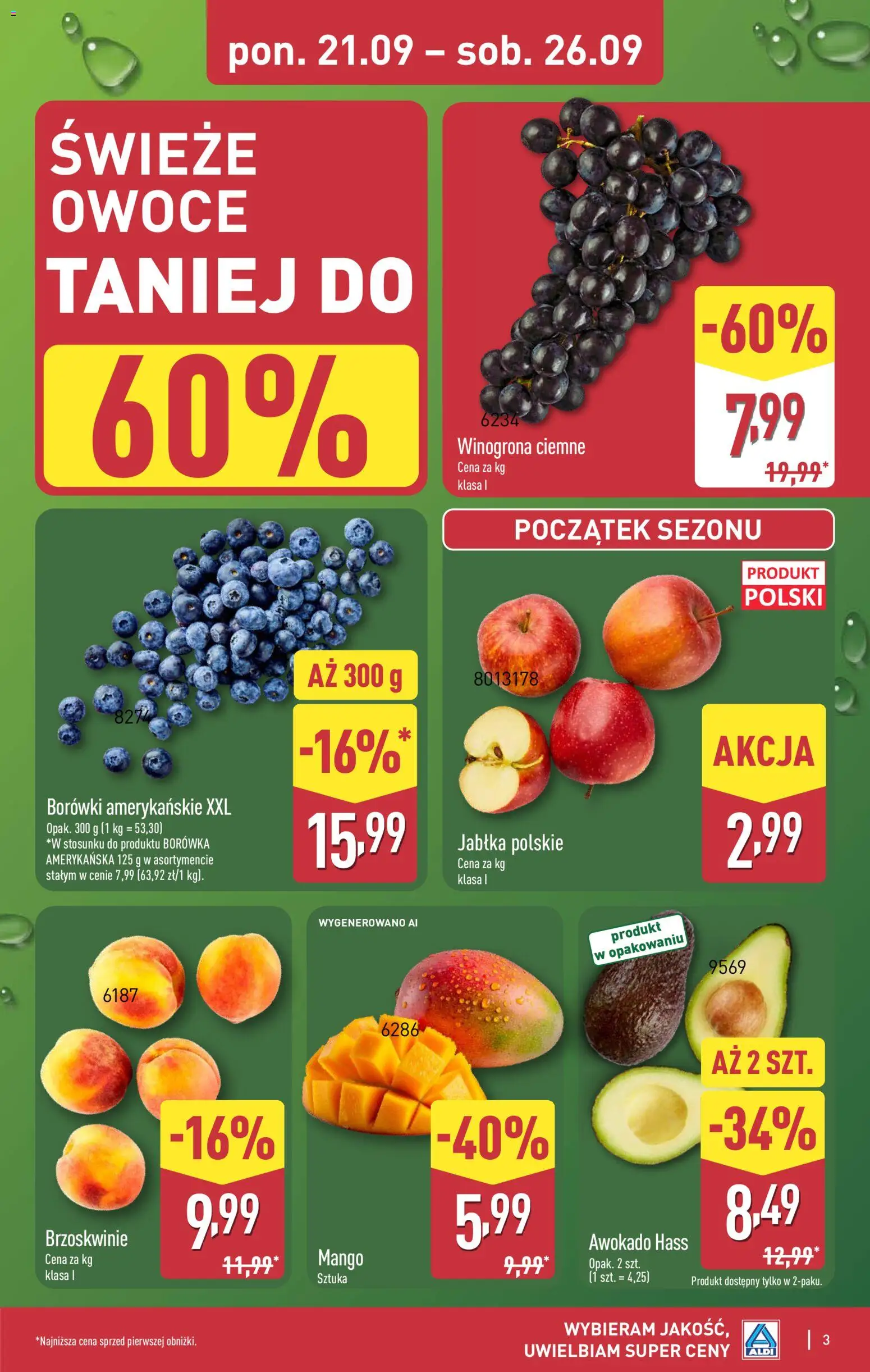 Pogląd gazetki "Aldi gazetka" ze sklepu Aldi ważnej od 21.09.2026