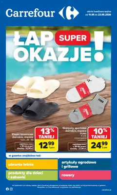 Pogląd gazetki "Carrefour gazetka - Łap super okazje" ze sklepu Carrefour ważnej od 11.05.2026