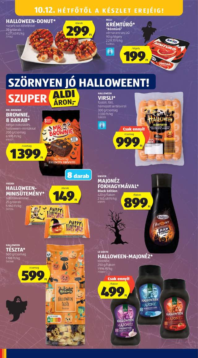 Új Aldi akciós újság 10.08.