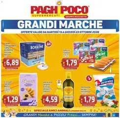 Anteprima dell'opuscolo Paghi Poco volantino dal negozio Paghi Poco valido da 13/10/2026
