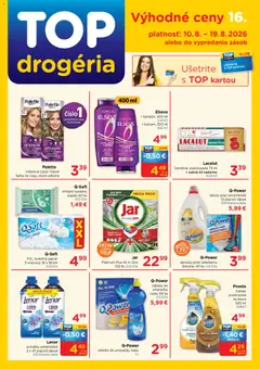 Náhľad TOP Drogéria letáku platného od 10.08.2026