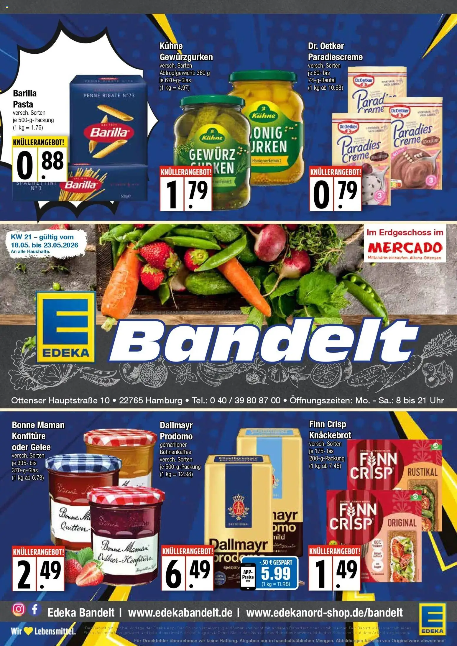 Vorschau von dem Prospekt des Geschäftes Edeka, gültig ab dem 17.05.2026