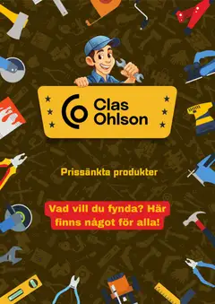 Förhandsgranska reklamblad Clas Ohlson erbjudanden från butik Clas Ohlson gäller från 27/07/2026