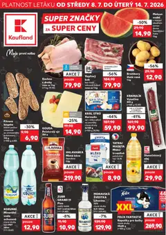 Náhled nabídky: Kaufland Kaufland leták - Praha 8 platný od 08.07.2026