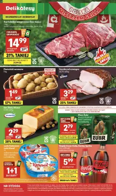 Pogląd gazetki "Delikatesy Centrum gazetka" ze sklepu Delikatesy Centrum ważnej od 02.07.2026