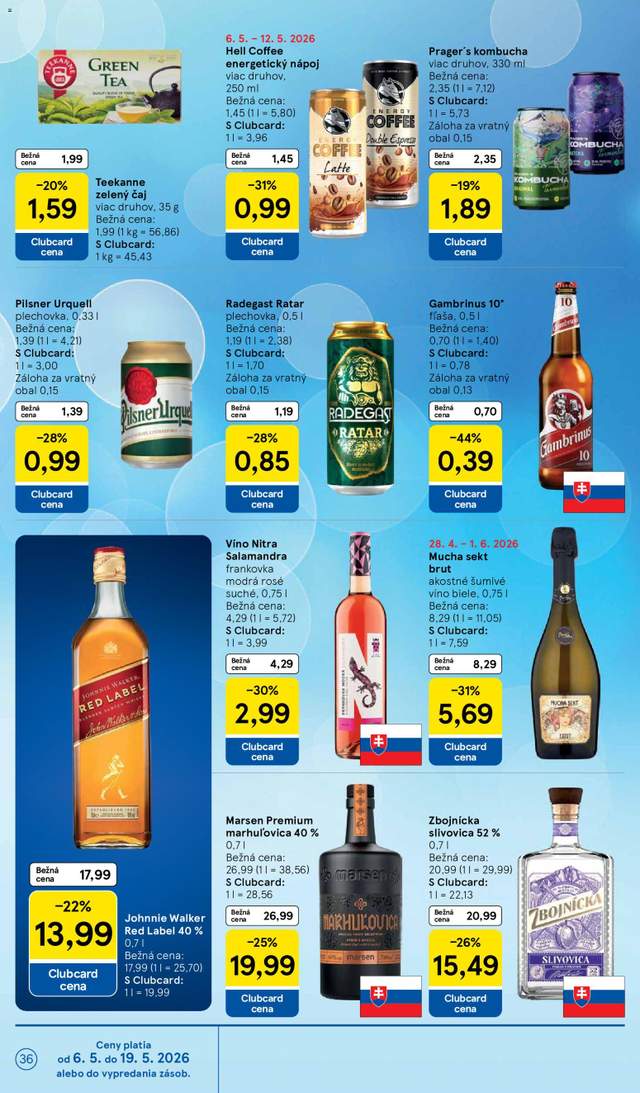 Nový Tesco leták od 06.05.