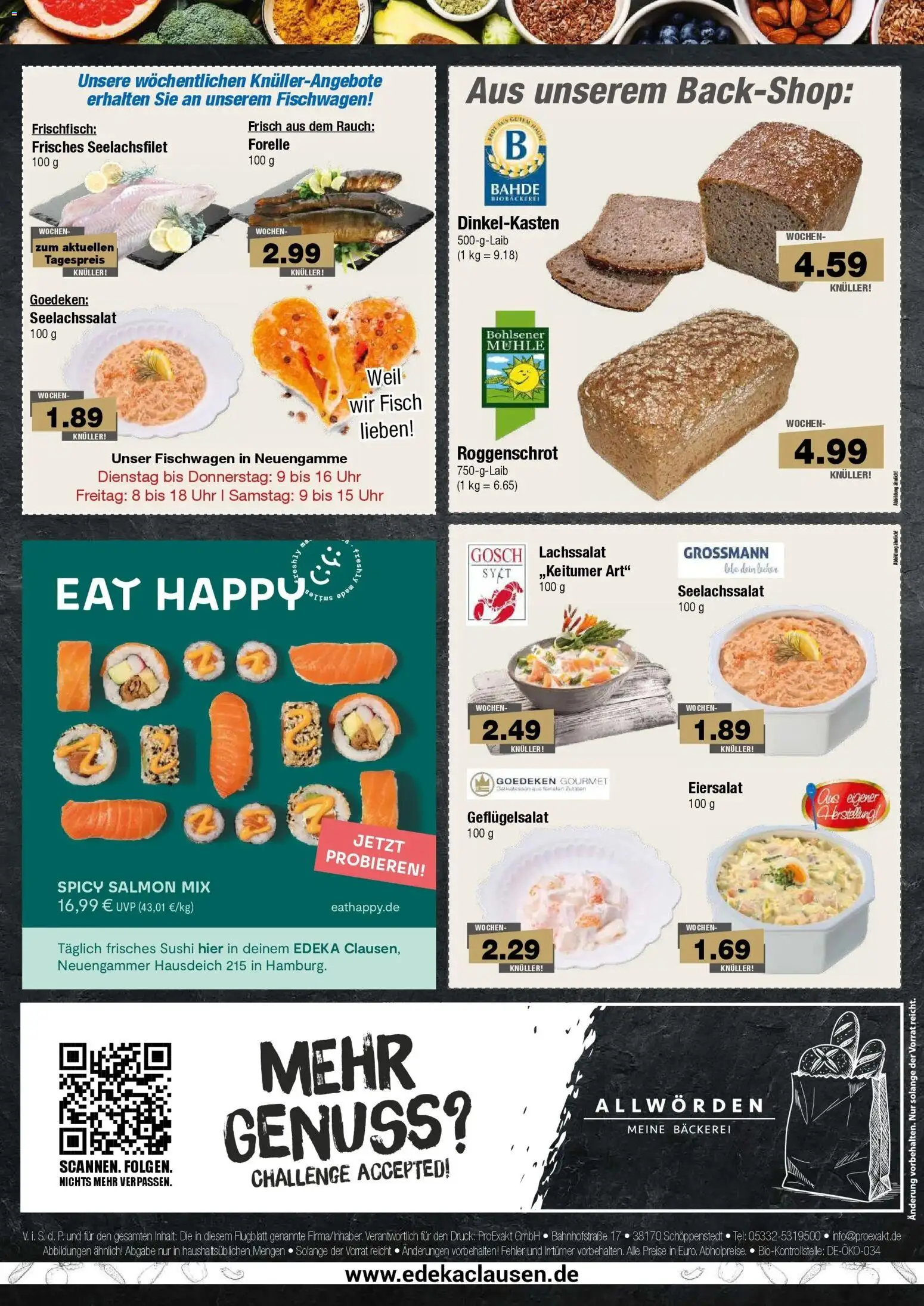 Vorschau von dem Prospekt des Geschäftes Edeka, gültig ab dem 05.10.2026