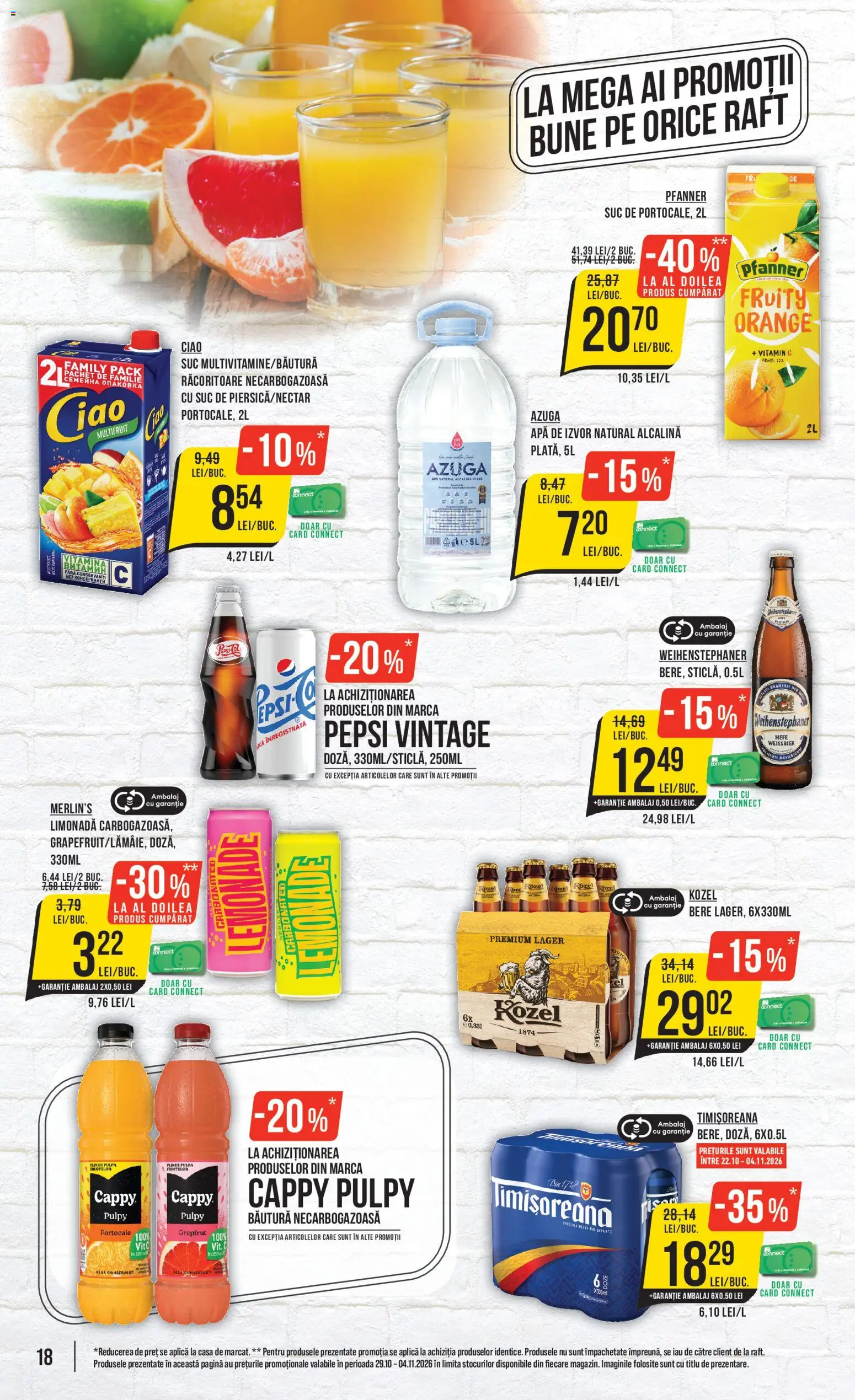 Previzualizarea de cataloage: Mega Image Mega Image Catalog valabil de la 29.10.2026
