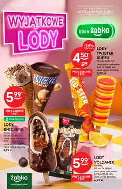 Pogląd gazetki "Żabka gazetka - Katalog lodowy" ze sklepu Żabka ważnej od 03.06.2026