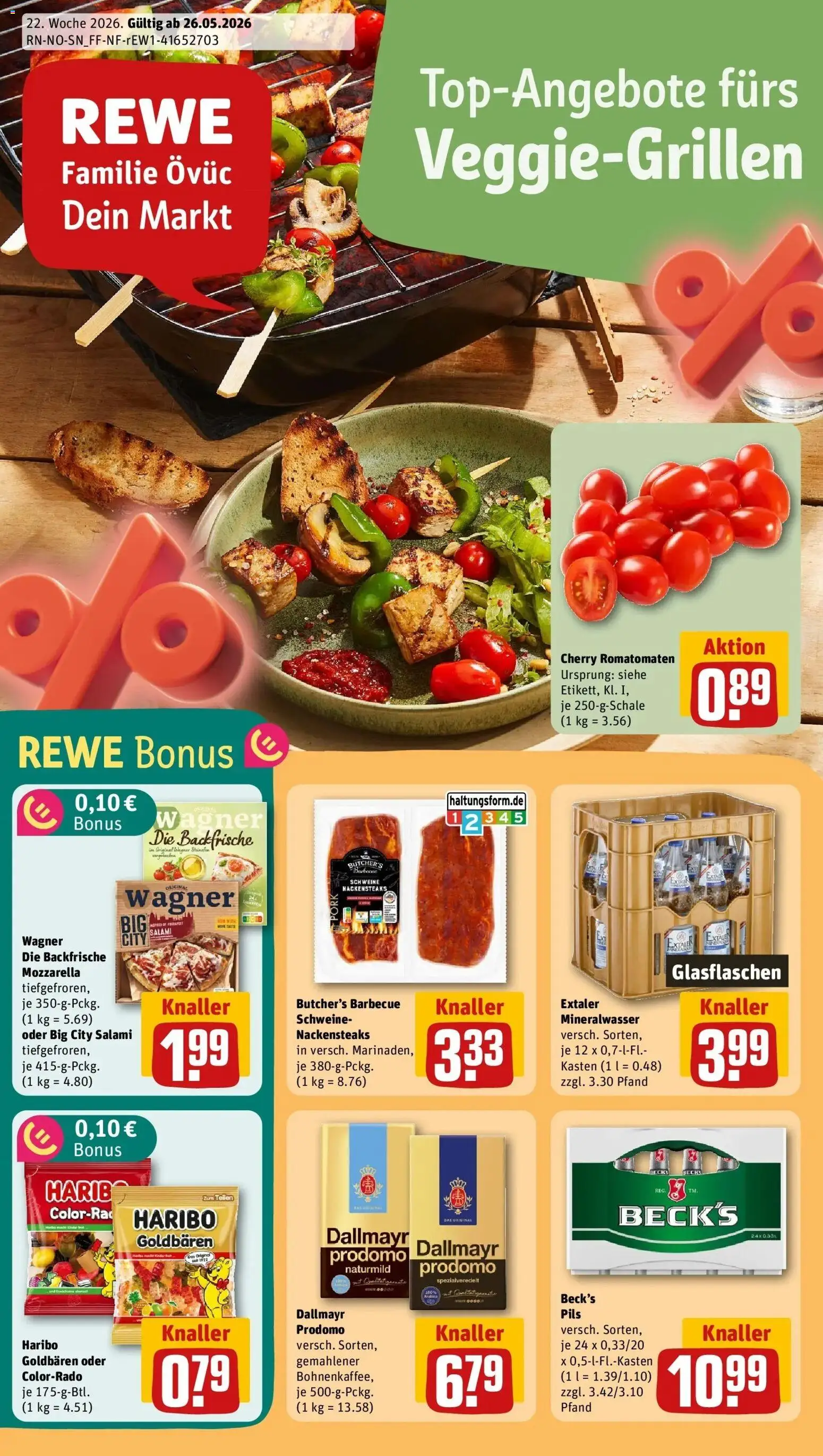 Vorschau von dem Prospekt des Geschäftes Rewe, gültig ab dem 26.05.2026
