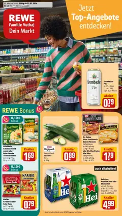 Vorschau von dem Prospekt des Geschäftes Rewe, gültig ab dem 27.07.2026