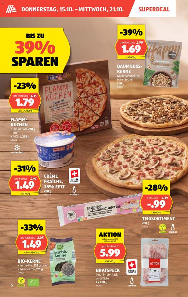 Neue Aldi Aktionen ab 15.10.