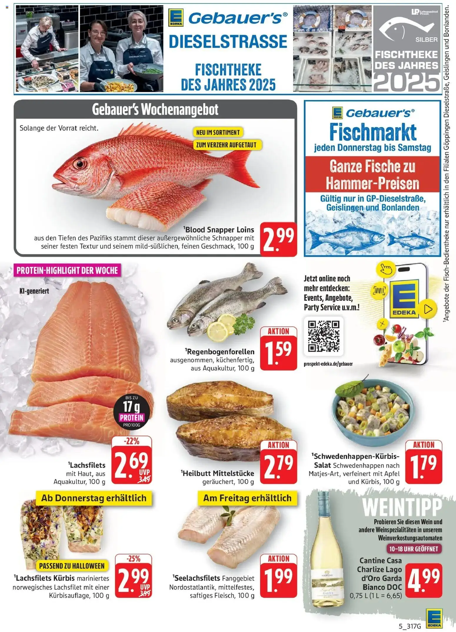 Vorschau von dem Prospekt des Geschäftes Edeka, gültig ab dem 26.10.2026