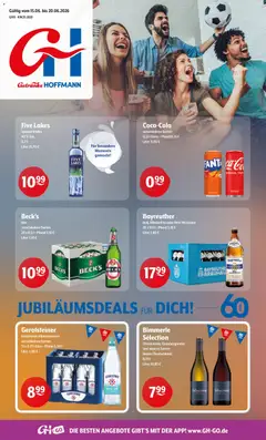 Vorschau von dem Prospekt des Geschäftes Getränke Hoffmann, gültig ab dem 15.06.2026