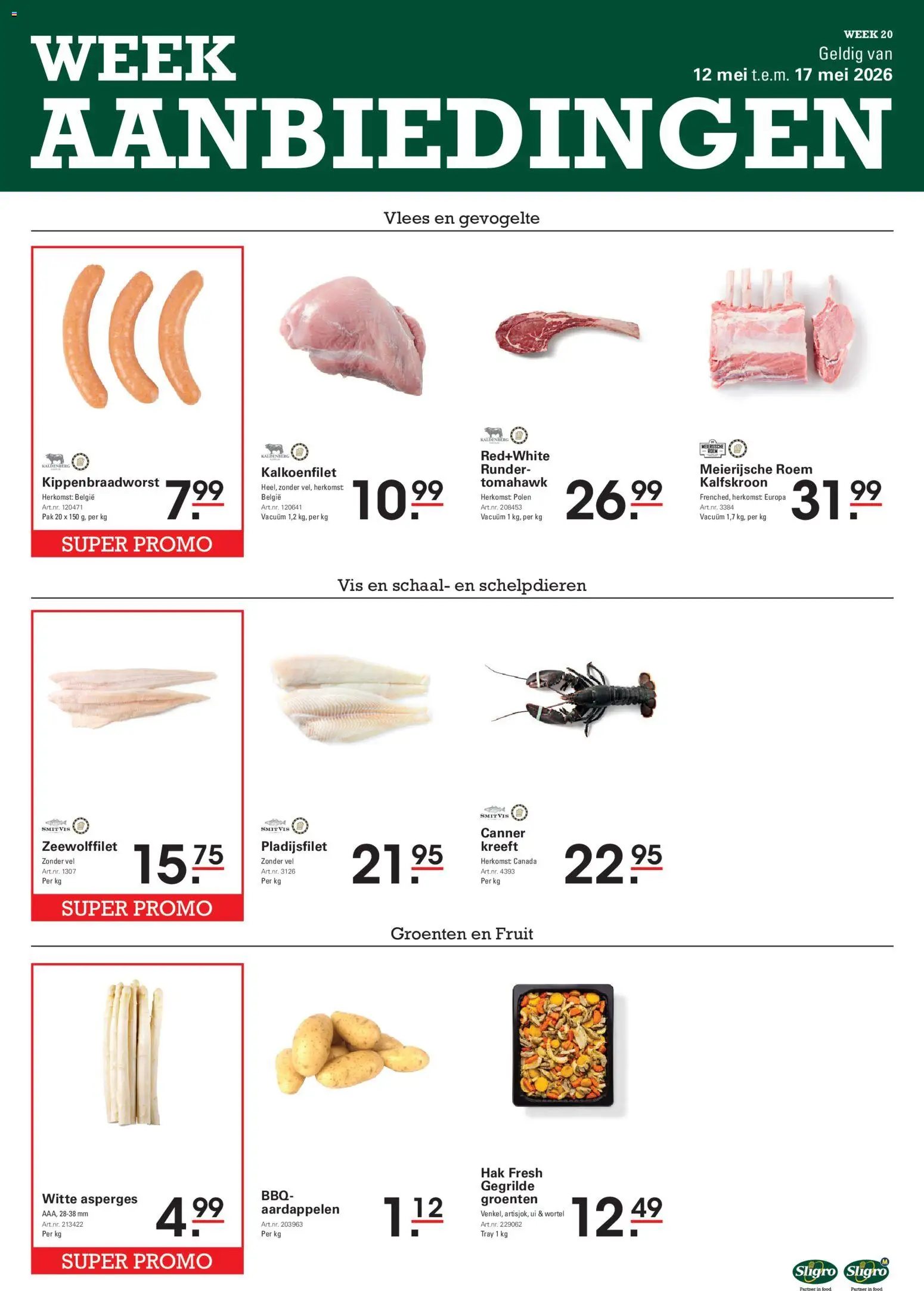 Voorbeeld van Sligro Folder van winkel Sligro geldig vanaf 14/05/2026