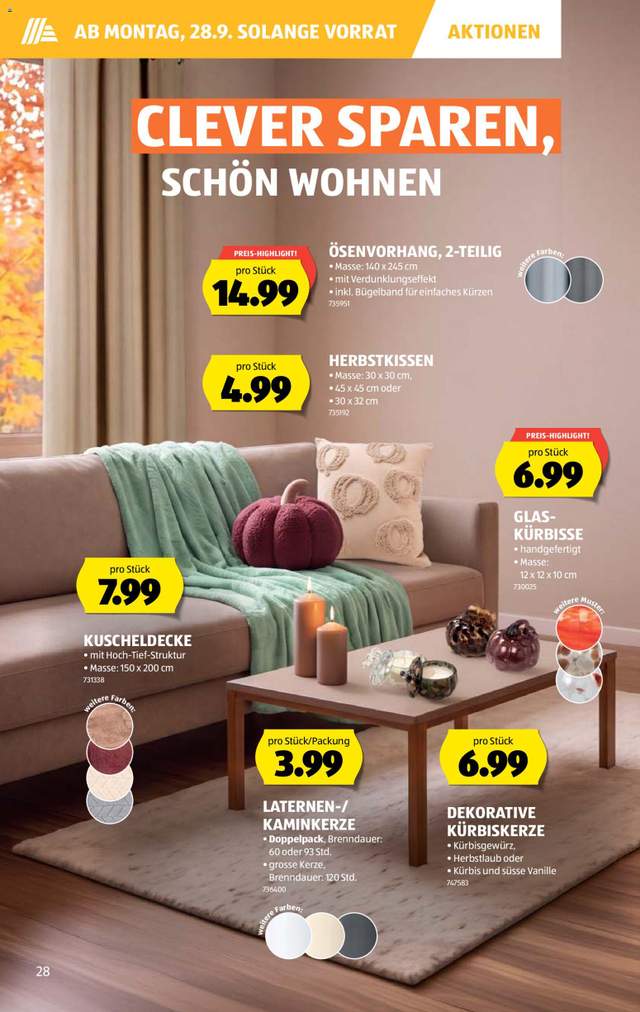 Neue Aldi Aktionen ab 24.09.
