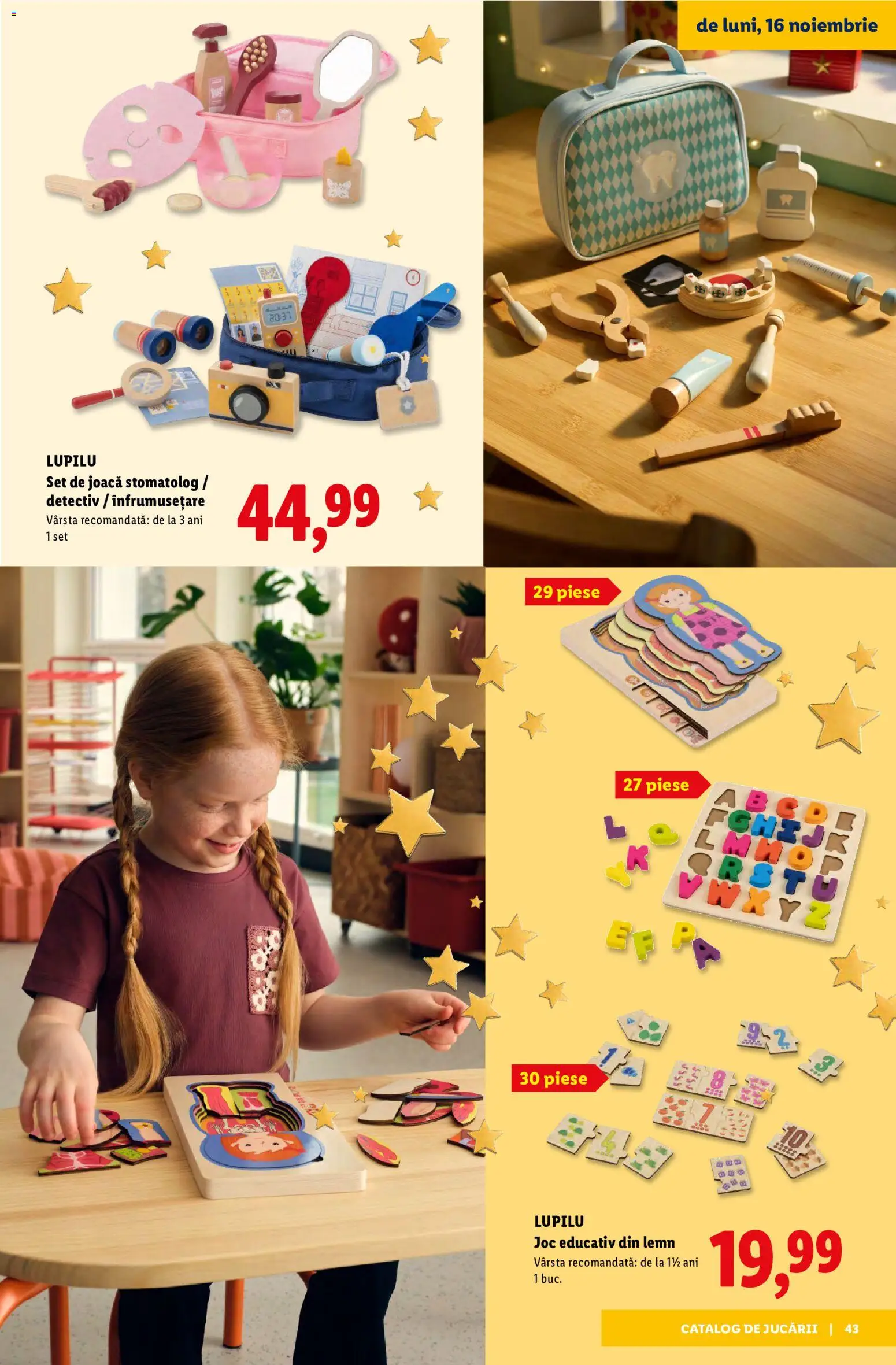 Previzualizarea de cataloage: Lidl Lidl Catalog De jucării valabil de la 02.11.2026 - Joc
