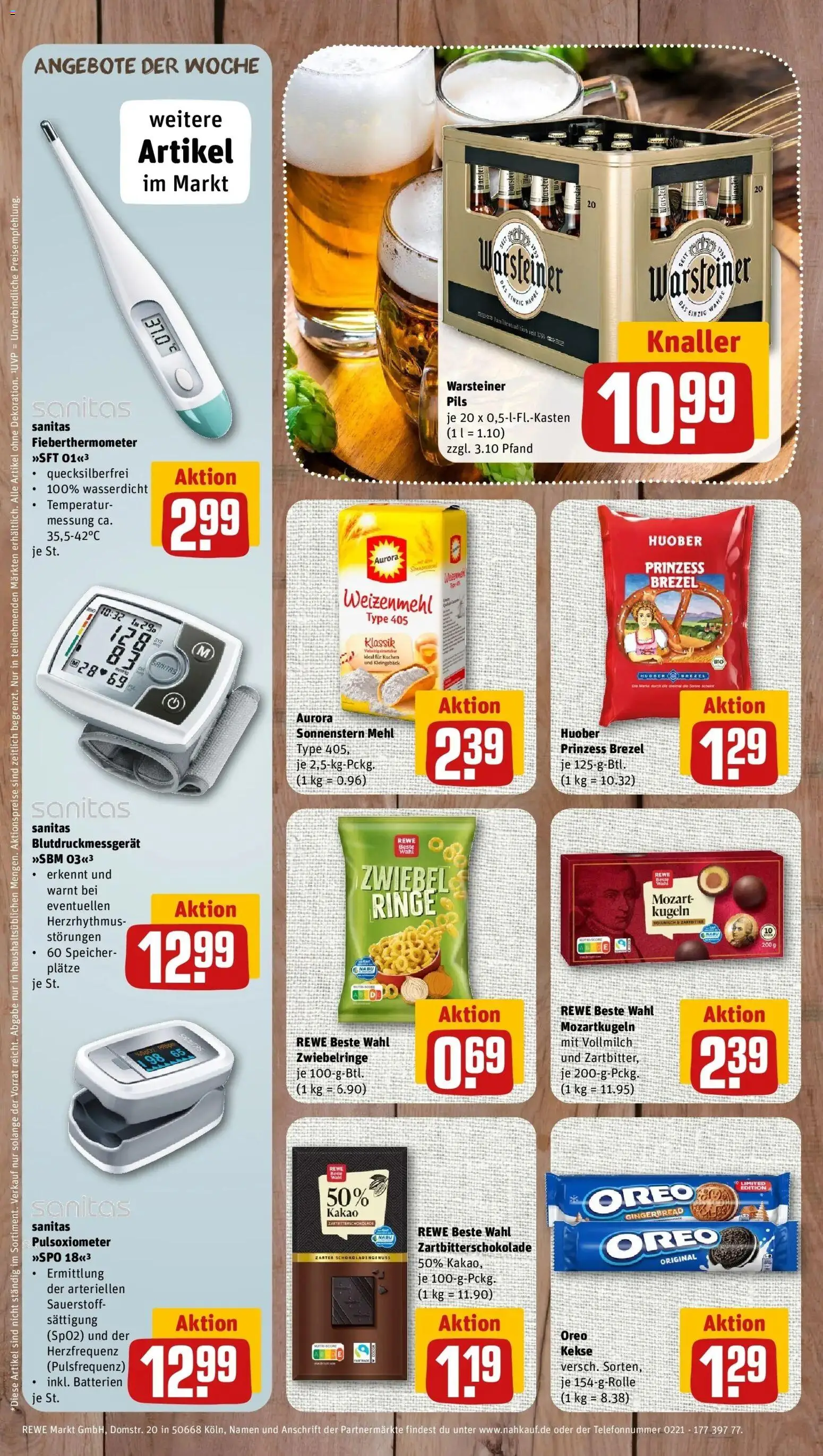 Vorschau von dem Prospekt des Geschäftes Rewe, gültig ab dem 12.10.2026