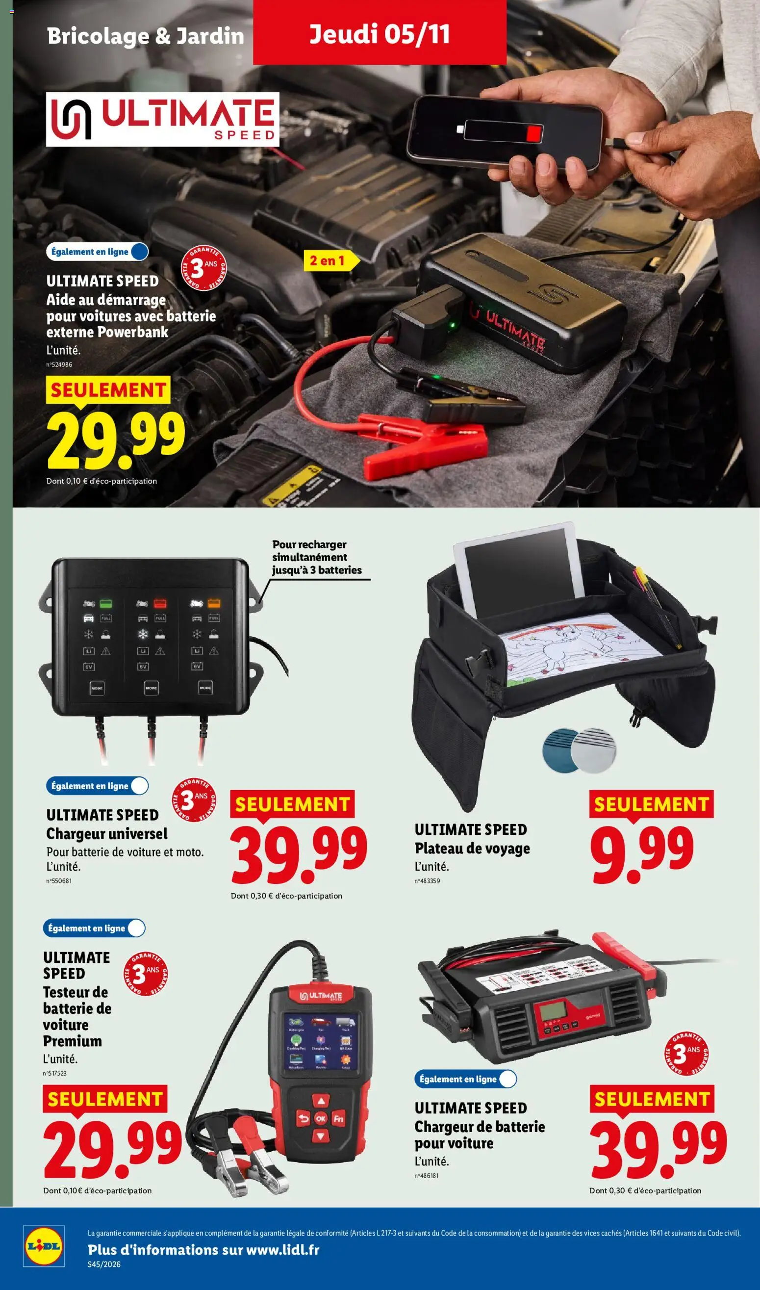 Prévisualisation de LIDL catalogue du magasin LIDL formulaire valide 05/11/2026
