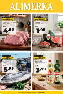 Vista previa del folleto de la tienda Alimerka válido desde el 13/07/2026 