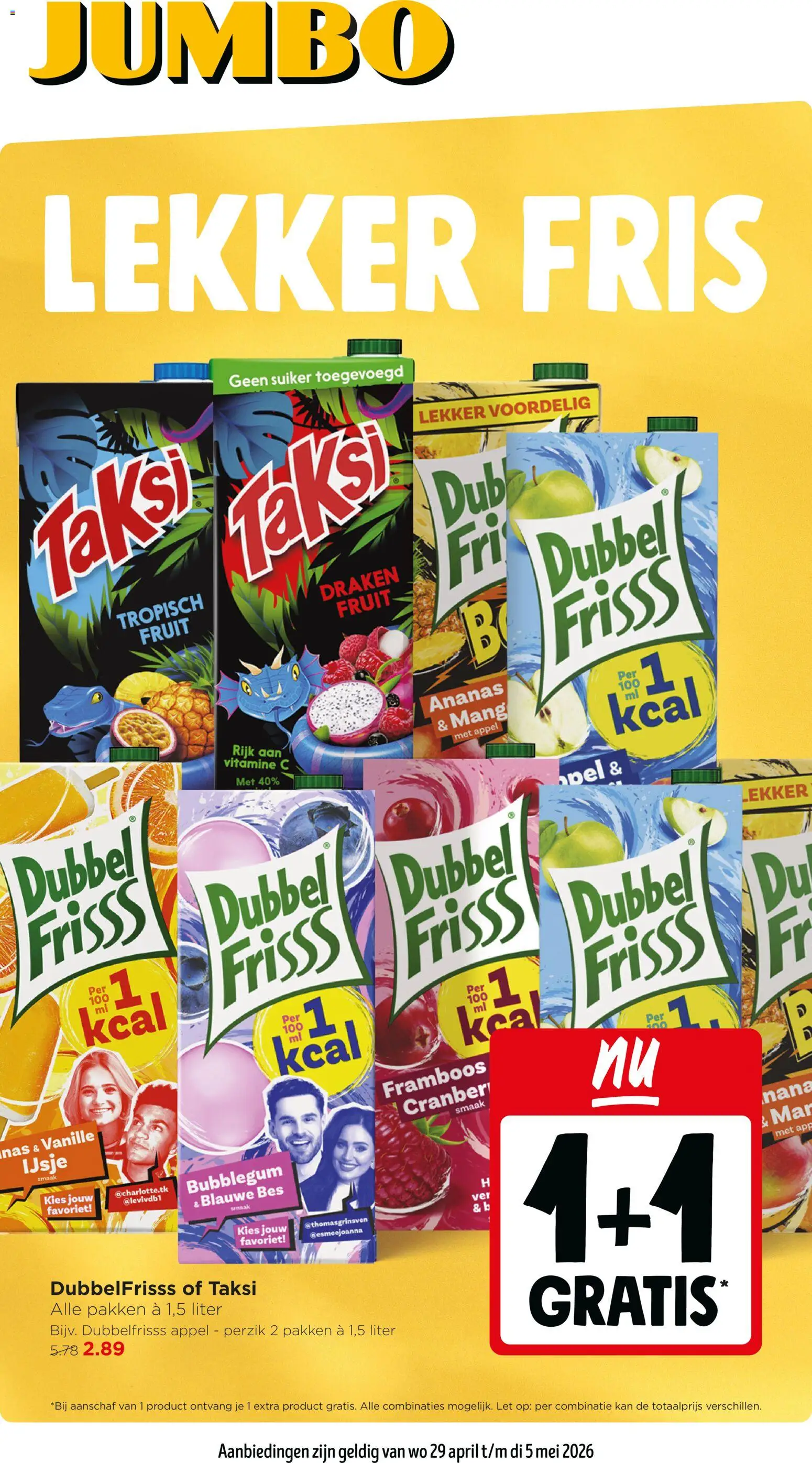 Voorbeeld van Jumbo folder week van winkel Jumbo geldig vanaf 29-04-2026