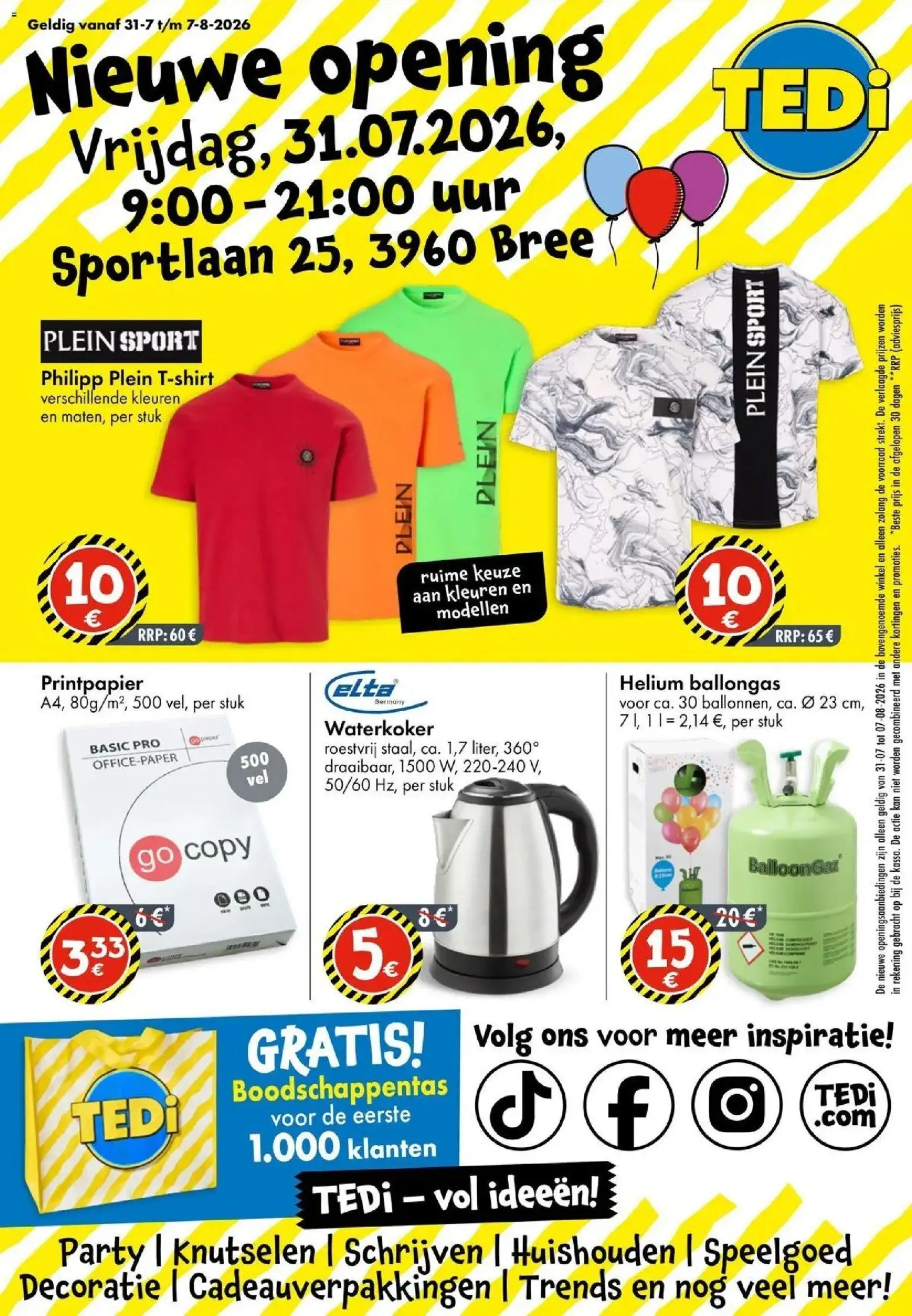 Voorbeeld van TEDi folder tot 10.08.2026 van winkel TEDi geldig vanaf 04/08/2026