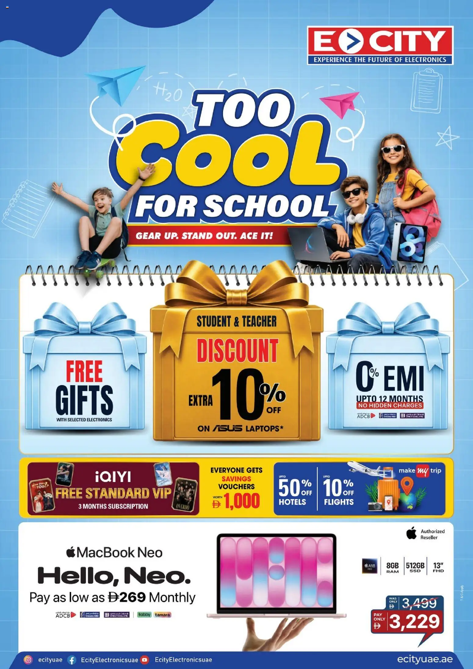 Preview of the catalogue ECity catalogue Back to school of store ECity valid from 14 Aug, 2026