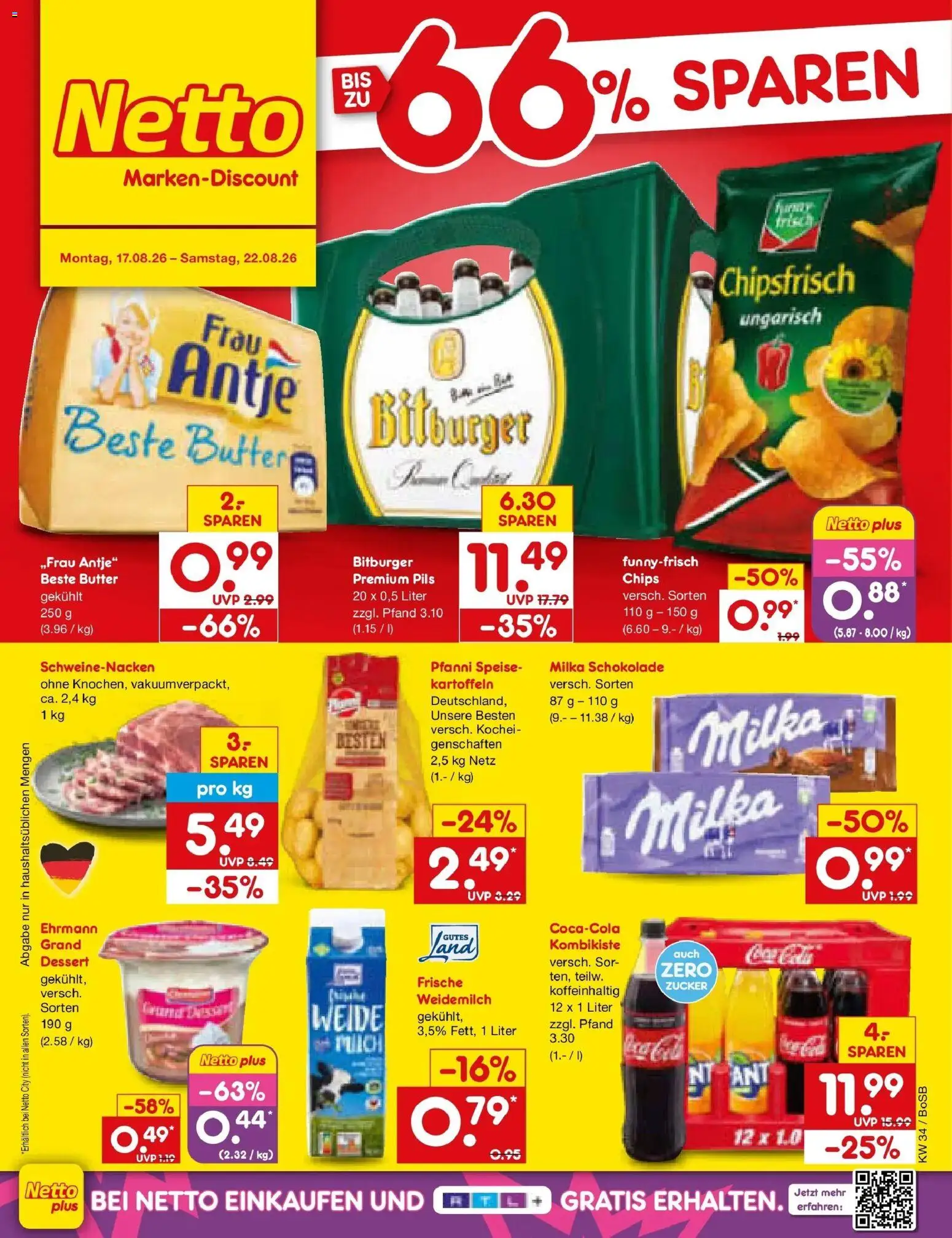 Vorschau von dem Prospekt des Geschäftes Netto Marken-Discount, gültig ab dem 17.08.2026